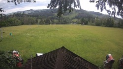 Sjezdovka, panorama východ