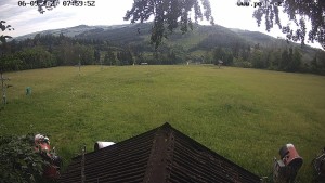 Skiareál Hodonín u Kunštátu - Sjezdovka, panorama východ - 9.6.2026 v 09:00 Skiareál Hodonín u Kunštátu - Sjezdovka, panorama východ - 9.6.2026 v 09:00