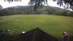 Sjezdovka, panorama východ