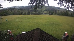 Sjezdovka, panorama východ