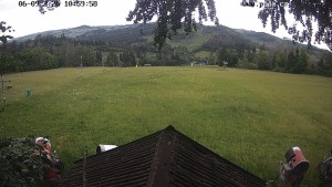 Skiareál Hodonín u Kunštátu - Sjezdovka, panorama východ - 9.6.2026 v 12:00 Skiareál Hodonín u Kunštátu - Sjezdovka, panorama východ - 9.6.2026 v 12:00