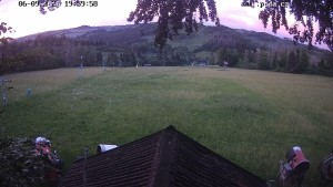 Skiareál Hodonín u Kunštátu - Sjezdovka, panorama východ - 9.6.2026 v 21:00 Skiareál Hodonín u Kunštátu - Sjezdovka, panorama východ - 9.6.2026 v 21:00