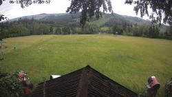 Sjezdovka, panorama východ