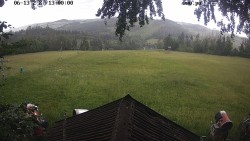 Sjezdovka, panorama východ