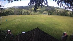 Sjezdovka, panorama východ