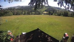 Sjezdovka, panorama východ