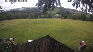 Skigebiet Hodonín bei Kunštát - Skipiste, Ostpanorama - 16.6.2026 v 17:45 Skigebiet Hodonín bei Kunštát - Skipiste, Ostpanorama - 16.6.2026 v 17:45
