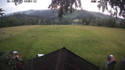Sjezdovka, panorama východ
