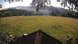 Sjezdovka, panorama východ