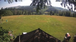 Sjezdovka, panorama východ