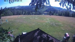 Sjezdovka, panorama východ