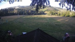 Sjezdovka, panorama východ