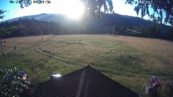 Sjezdovka, panorama východ