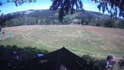 Sjezdovka, panorama východ