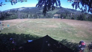 Ośrodek narciarski Hodonín koło Kunštátu - Trasa narciarska, panorama wschodnia - 24.6.2026 v 13:45 Ośrodek narciarski Hodonín koło Kunštátu - Trasa narciarska, panorama wschodnia - 24.6.2026 v 13:45