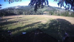 Trasa narciarska, panorama wschodnia