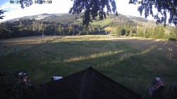Trasa narciarska, panorama wschodnia