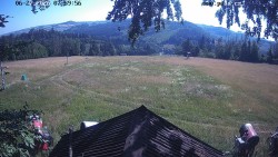Sjezdovka, panorama východ