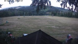 Sjezdovka, panorama východ