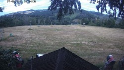 Sjezdovka, panorama východ