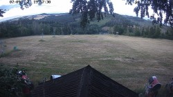 Sjezdovka, panorama východ