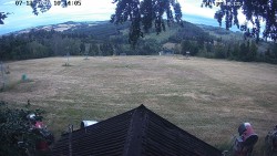 Sjezdovka, panorama východ