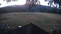 Sjezdovka, panorama východ