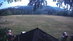 Sjezdovka, panorama východ