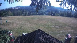 Sjezdovka, panorama východ