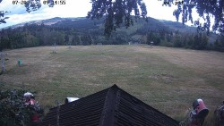 Sjezdovka, panorama východ