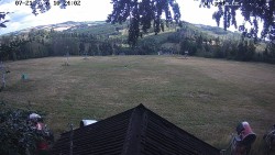Sjezdovka, panorama východ