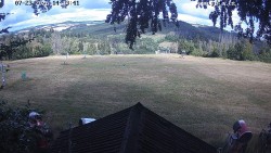 Sjezdovka, panorama východ