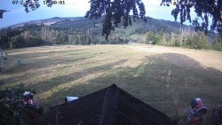 Sjezdovka, panorama východ
