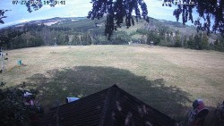 Sjezdovka, panorama východ