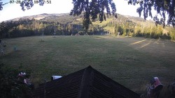 Sjezdovka, panorama východ