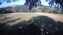 Sjezdovka, panorama východ