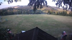 Sjezdovka, panorama východ