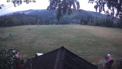 Sjezdovka, panorama východ