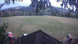 Sjezdovka, panorama východ
