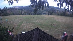 Sjezdovka, panorama východ