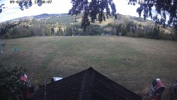 Sjezdovka, panorama východ