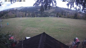 Skiareál Hodonín u Kunštátu - Sjezdovka, panorama východ - 21.9.2026 v 11:45 Skiareál Hodonín u Kunštátu - Sjezdovka, panorama východ - 21.9.2026 v 11:45