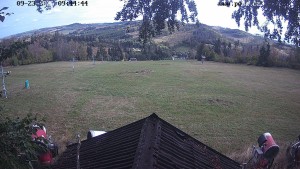 Ośrodek narciarski Hodonín koło Kunštátu - Trasa narciarska, panorama wschodnia - 23.9.2026 v 10:45 Ośrodek narciarski Hodonín koło Kunštátu - Trasa narciarska, panorama wschodnia - 23.9.2026 v 10:45