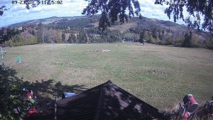 Ośrodek narciarski Hodonín koło Kunštátu - Trasa narciarska, panorama wschodnia - 23.9.2026 v 12:45 Ośrodek narciarski Hodonín koło Kunštátu - Trasa narciarska, panorama wschodnia - 23.9.2026 v 12:45