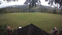 Sjezdovka, panorama východ