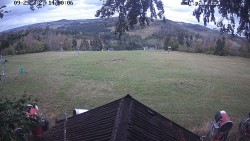 Sjezdovka, panorama východ