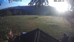 Sjezdovka, panorama východ