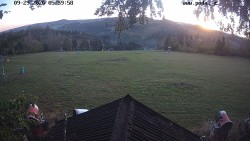Sjezdovka, panorama východ