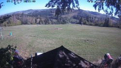 Sjezdovka, panorama východ