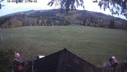 Sjezdovka, panorama východ